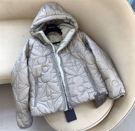 pink louis vuitton puffer jacket|lv monogram puffer jacket.